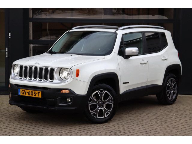 Jeep Renegade 1.4 MultiAir Limited AWD | NAP | 170 PK | Pano | 4x4 | Stoel/Stuur Verwarming | Leder