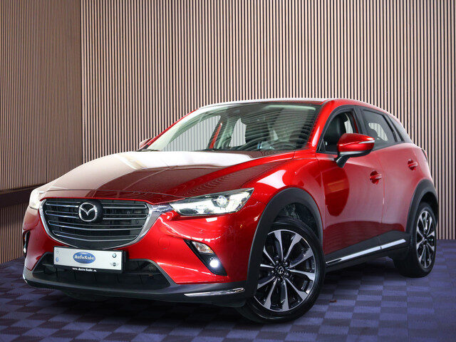 Mazda CX-3 2.0 SkyActiv-G 120 GT-M AUT HUD NAV LEDER CAM XENON STOELVW '18