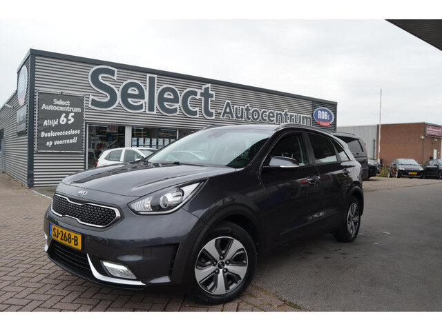 Kia Niro 1.6 GDi Hybrid DynamicLine|1/2 LEDER| NAVI| LMW|NL AUTO|CARPLAY|CAMERA|SENSOREN