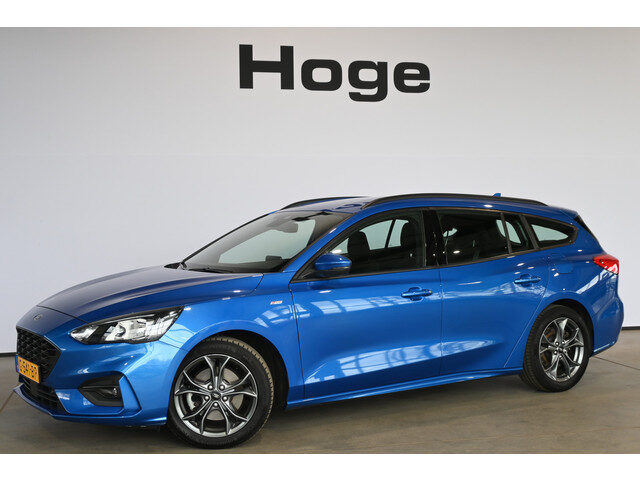 Ford Focus Wagon 1.0 EcoBoost 126pk ST Line ketting! Navigatie 1e Eigenaar Airco LED Cruise control