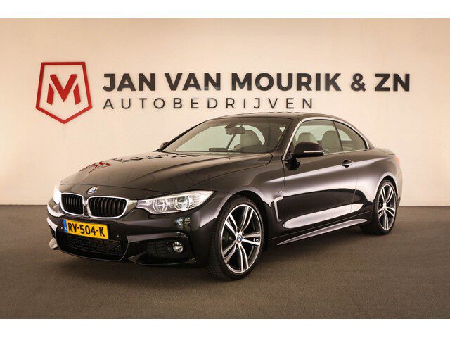 BMW 4 Serie Cabrio 420i M-Sport automaat | LED | LEDER | CLIMA | CRUISE | NAVI | PDC | 19"