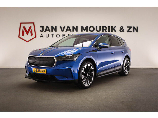 Skoda ENYAQ iV 80 First Edition | MATRIX LED | LEDER | WARMTEPOMP | TREKHAAK