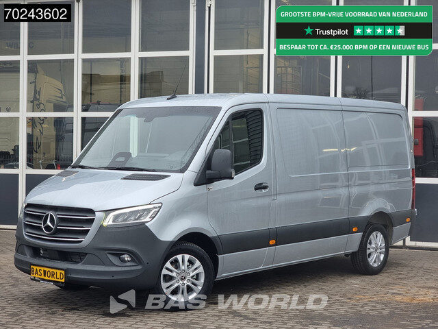 Mercedes-Benz Sprinter 319 CDI BPM VRIJ! Automaat L2H1 2025model ACC LED Navi Camera Velgen 9m3 Airc