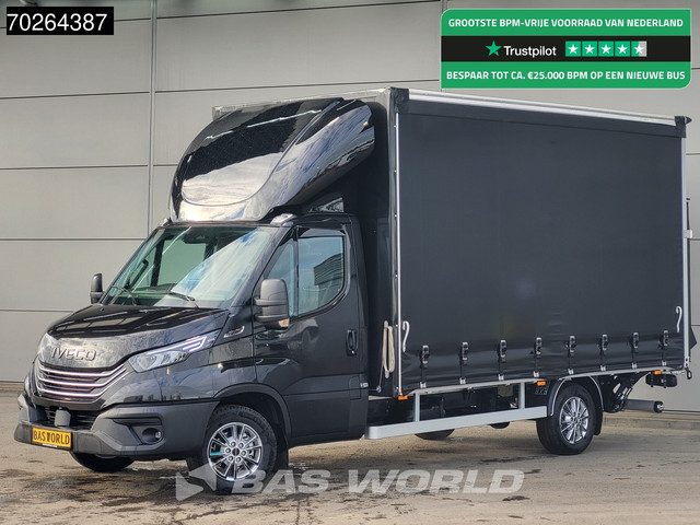Iveco Daily 35S18 BPM VRIJ! 3.0L 180PK Automaat Schuifzeilen Laadklep ACC LED Navi Camera Euro6 Schu