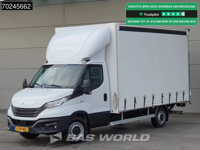 Iveco Daily 35S18 BPM VRIJ! 3.0L Laadklep 180PK Schuifzeilen Airco Cruise Bakwagen Euro6 Meubelbak Z