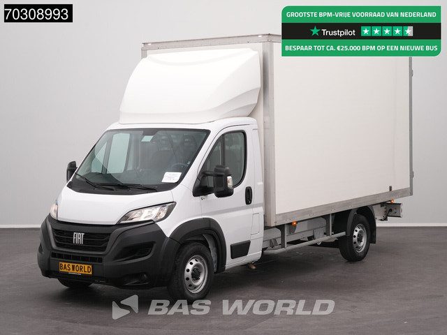 Fiat Ducato 140pk Bakwagen Deuren Nwe model Airco Cruise Camera Euro6 Meubelbak Koffer Airco Cruise