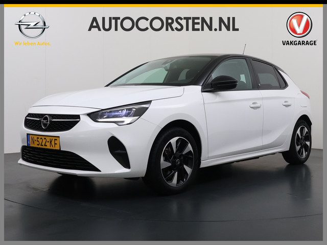 Opel Corsa-e Edition+ 50kWh Warmtepomp Fase 3 Laden Navi Stoel+Stuurverwarming 360°Camera Two-Tone L