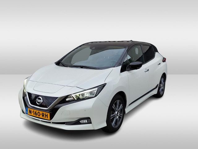 Nissan Leaf e+ 218pk 62kWh Soh 90% Leer Grootste ACCU Warmtepomp Trekhaak Business Executive Ecc Bos