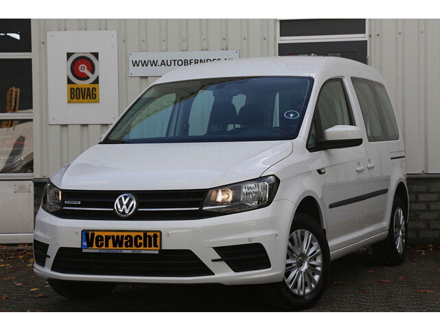 Volkswagen Caddy 1.4 TGI Trendline 5 Persoons Automaat*Perfect VW Onderh.*2x zijschuifdeur/Stoelverw