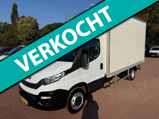 Iveco Daily 35C16V 2.3 Euro 6 Bakwagen / Laadklep / Trekhaak / Achteruitrij Camera / Koffer / Ladebo
