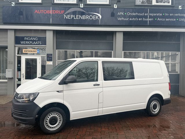 Volkswagen Transporter 2.0 TDI L2H1 DC 2018 km 84.000 Nap 1e eigenaar Trekhaak,Airco,Cruise,Cv