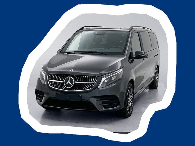Mercedes-Benz V-Klasse 250d 4-MATIC L3 XL AMG Dubbele Cabine Elektrische schuifdeuren Distronic Burm