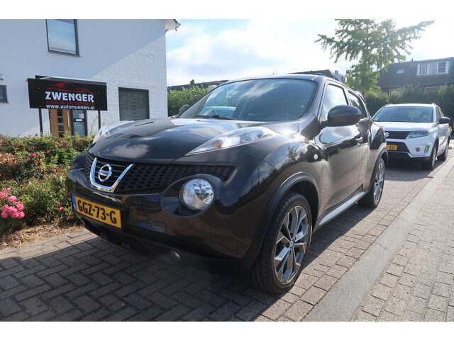 Nissan Juke 1.6 DIG-T 4X4 191pk Aut CARPLAY|NAVIGATIE|KEYLESS|LEDER|PDC|STOELVERWARMING|PERFECT ONDE