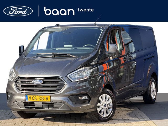 Ford Transit Custom 300 L2H1 2.0 TDCI 170pk Limited DC | Camera | Trekhaak | Bijrijdersstoel | 2x sc