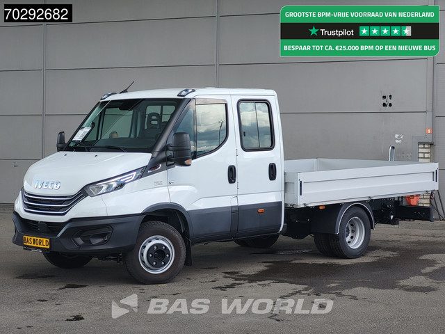 Iveco Daily 70C21 3.0L Automaat Dubbellucht 210PK Open Laadbak 3,5t Trekhaak 210PK LED Airco Cruise