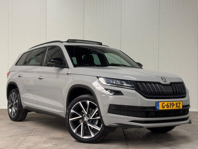 Škoda Kodiaq 1.5 TSI Sportline DSG VOL! PANO l TREKHAAK l CANTON l KEYLESS l ACC l LANE/SIDE l SFEER