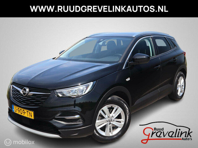 Opel Grandland X 1.2 Turbo 131 PK H6 Exe Navigatie Chroom Stoel + Stuurverwarming DonkerGlas 1/4Leer