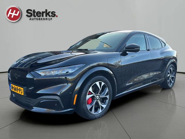 Ford Mustang Mach-E AWD 75 kWh AWD 92738 KM SOH 93 % ZEER MOOI LEDER 19"LM VELGEN NL AUTO