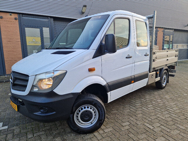 Mercedes-Benz Sprinter 314 CDI 4X4 euro6 366 DC ex overheid euro6 zeer mooi 2800kg trekhaak 6-pers a