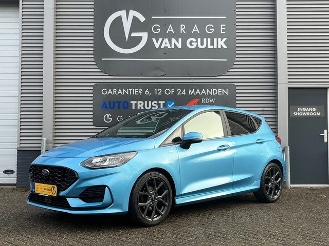 Ford Fiesta 1.0 EcoBoost Hybrid ST-Line 125PK Clima,Cruise,Isofix,Carplay,Pdc,ElektrRamen+Spiegels,L