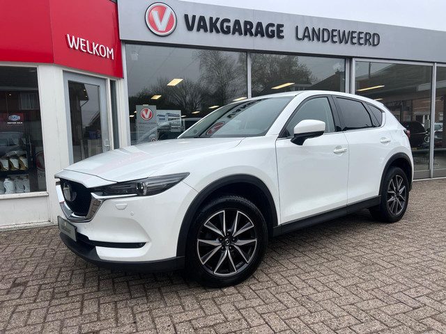 Mazda CX-5 2.5 SkyActiv-G 4WD, Sport-line, Leder, 1e eigenaar, Navi, PDC