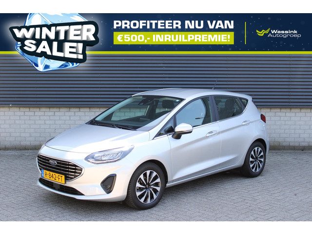 Ford Fiesta I 1.0 Titanium Hybrid 125pk I Wintersale | Automaat I Adaptive Cruise Control I Parkeers