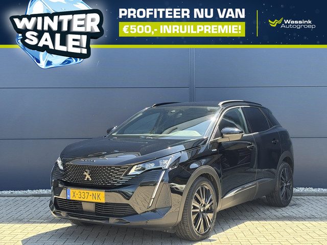 Peugeot 3008 1.6 Plug-in HYbrid 225pk e-EAT8 GT | WINTERSALE | Black Pack | Camera | Zeer lage kmsta