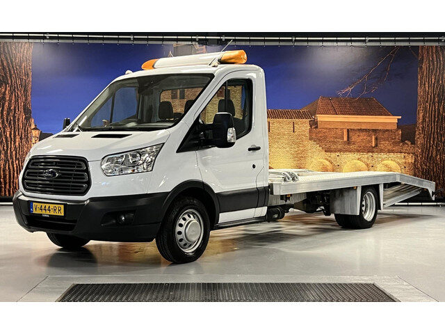 Ford Transit 350 2.0 TDCI L4 Oprijwagen Airco Luchtvering Tijhof Opbouw
