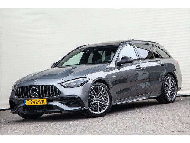 Mercedes-Benz C-Klasse Estate AMG 43 4MATIC Burmester, Distronic, Nappa Leder, Pano, Achterasbesturi