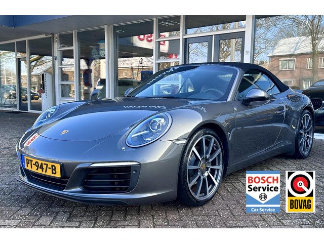 Porsche 911 Cabrio 3.0 Carrera NAP! Leer, Sportuitlaat, Bluetooth, Memory..
