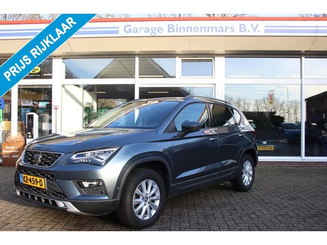 Seat Ateca 1.0 EcoTSI Style, PDC v+a, Lichtm, Camera, Lm velgen, Cruise, Navi