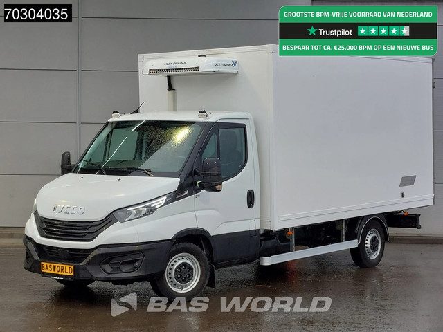 Iveco Daily 35S18 3.0L Automaat Koelwagen 230v Stekker Zijdeur Achterdeuren 180PK ACC LED Navi Airco