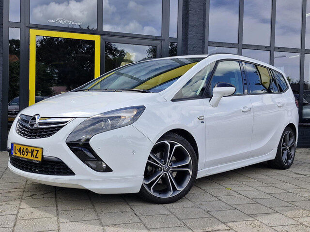 Opel Zafira Tourer 1.4 Cosmo I OPC-Line I Trekhaak I 140 PK I Parkeer Camera I Park. Sens. V + A I N