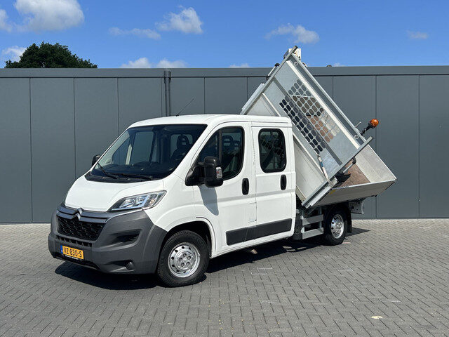 Citroën Jumper 2.2 HDI 131 PK L2 / 3 ZIJDIG KIPPER / 7-PERS DUBBELE CABINE / AIRCO / 1e EIG. / 2.5 T