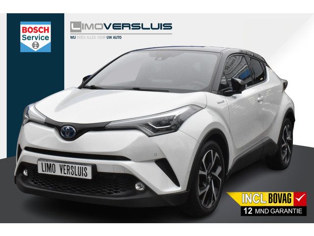 Toyota C-HR 1.8 Hybrid Bi-Tone | LED | 100% onderhouden | Camera | ACC | BSM | 12 mnd BOVAG garantie