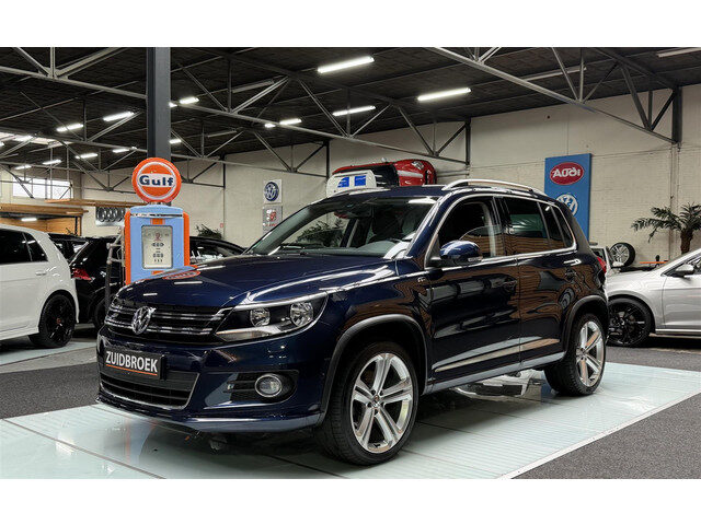 Volkswagen Tiguan 1.4 TSI R-Line 23DKM!! ZEER UNIEK!! Clima!! 19'' Sportvelgen!!
