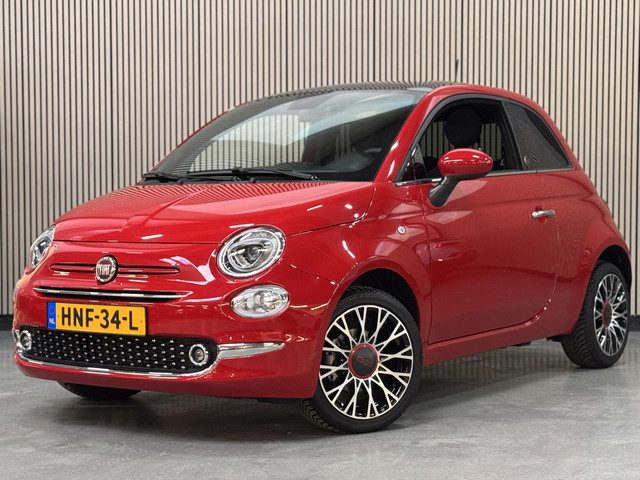 Fiat 500 1.0 Hybrid Dolcevita RED Panoramadak Navi Climat
