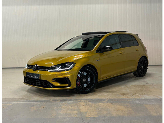 Volkswagen Golf 2.0 TSI 4Motion R | PANO | DYNAUDIO | REMUS UITLAAT | DCC | KURKUMA GEEL