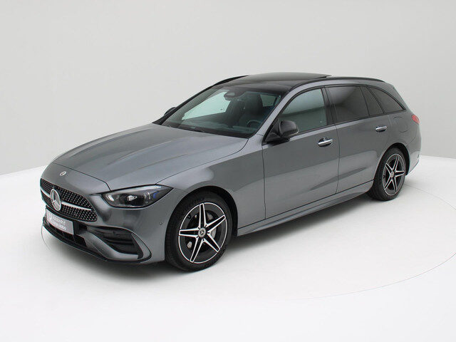 Mercedes-Benz C-Klasse Estate 300 e AMG Pano, Memory, Sfeer, 360°-camera, Trekhaak