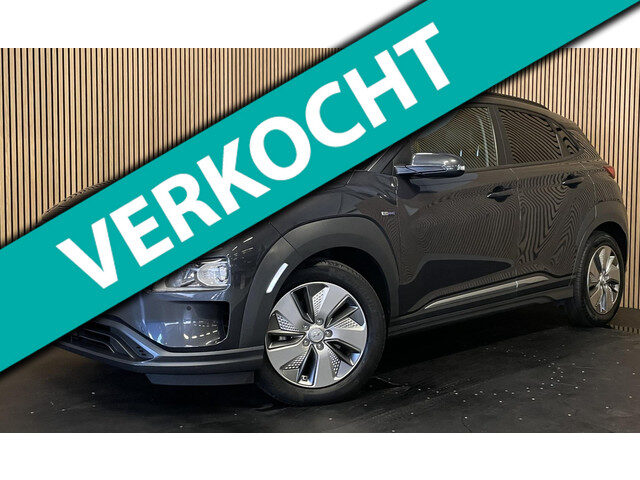 Hyundai Kona EV Fashion 64 kWh|FACELIFT|3-FASE|1/2 LEDER|ACC|HEAD-UP|KRELL|CAMERA|CARPLAY|NAVI|NL-AU