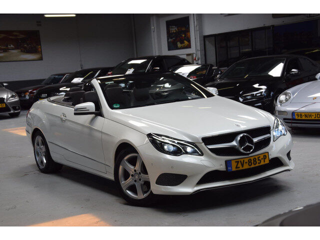 Mercedes-Benz E-Klasse Cabrio 400 Prestige Navi|Leder|Airscarf|333pk!|Lane-Assist|Compleet onderhoud