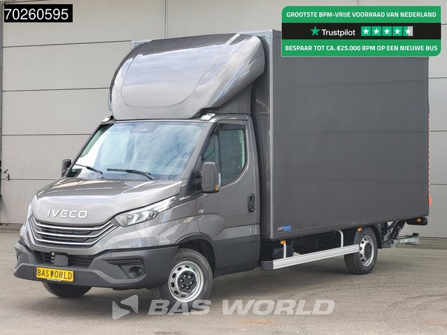 Iveco Daily 35S21 BPM VRIJ! 3.0L Laadklep Automaat Zijdeur 210PK Bakwagen ACC LED Airco 3,5t Trekgew
