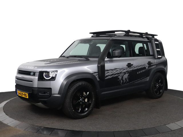 Land Rover Defender 110 3.0 P400 7p. | NAP |1e eigenaar| Automaat | Pano |Meridian| Imperiaal | Lede