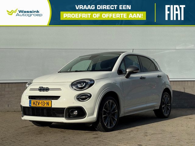 Fiat 500X 1.5 Hybrid 130pk DCT Sport | WINTERSALE | Automaat | Cabrio | Navigatie | Parkeersensoren