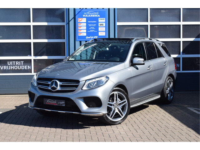 Mercedes-Benz GLE 350 D 4MATIC AMG BPM Vrij Trekhaak Panoramadak Zwart-leer