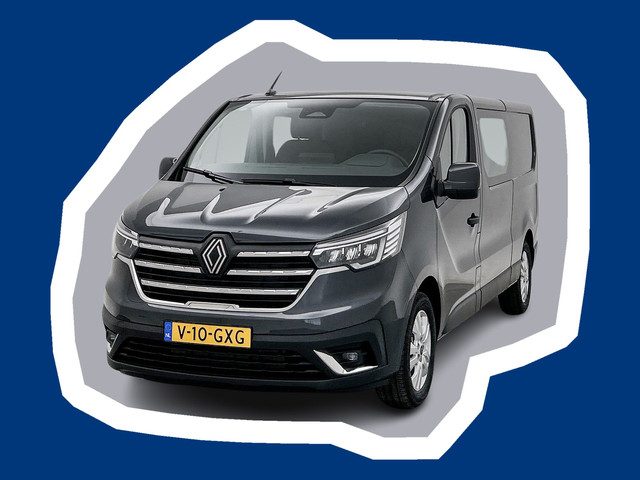 Renault Trafic 2.0 Blue dCi 130 T29 L2H1 Advance DC Led Dubbele cabine Trekhaak Camera Lichtmetaal P
