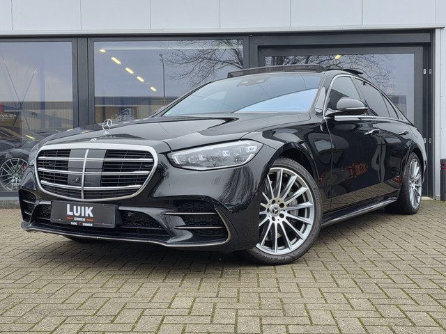 Mercedes-Benz S-Klasse 580 e 4MATIC AMG Line + MBUX + PANO DAK + BURMESTER + MASSAGE