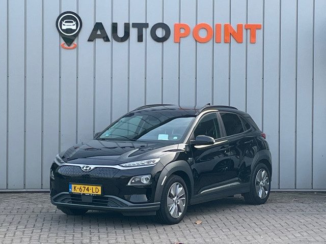 Hyundai Kona EV Limited 64 kWh FASE 3 1E EIG|DEALEROND|STOEL+STUURVRM+VERKOELING|HEADSUP|CAMERA|BLIS