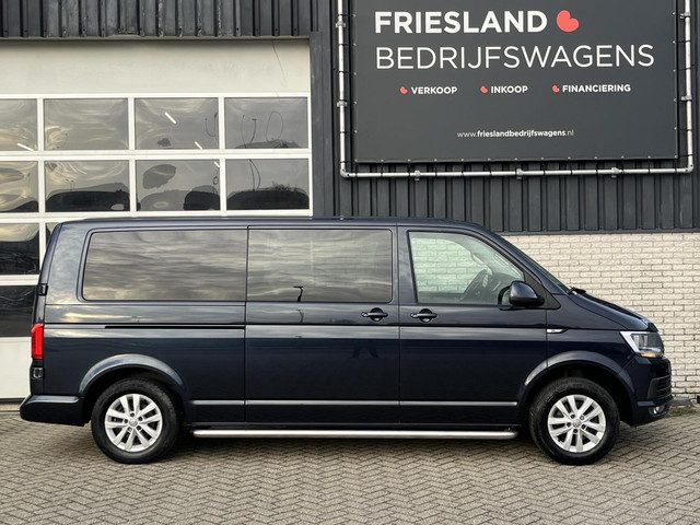 Volkswagen Transporter 2.0 TDI 140pk L2H1 Dubbele Cabine Trekhaak/Leer/PDC/Cruise/Navi/16"