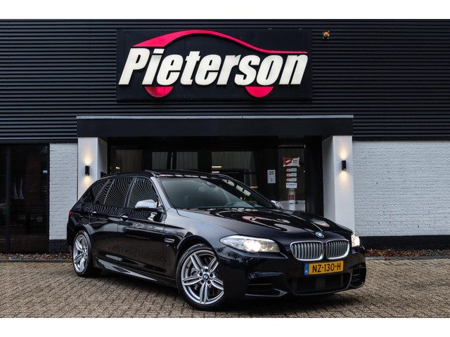 BMW 5 Serie touring M550xd LCI DEALER OH PANO ACC 360 H&K